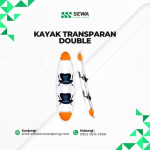 Kayak Transparan Double