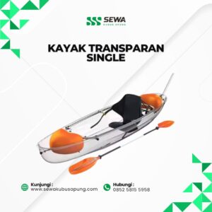 Kayak Transparan Single